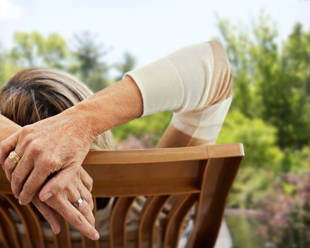 Woman in chair