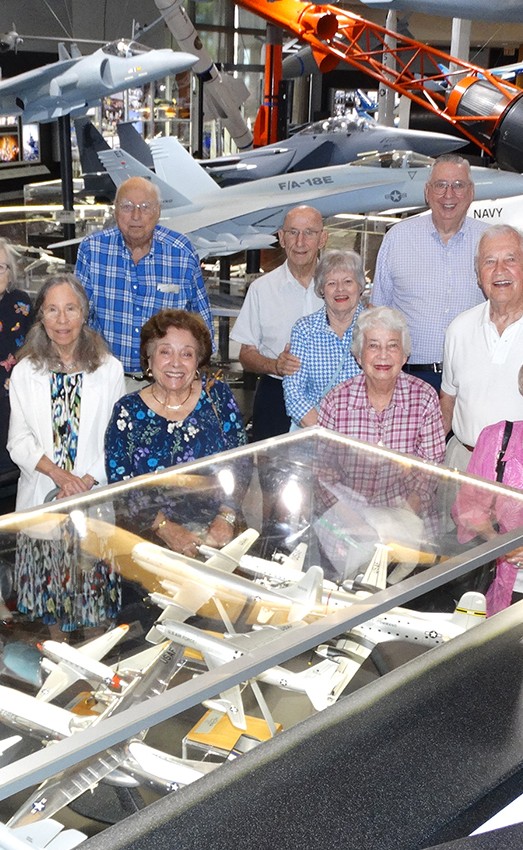 Gatesworth residents at Boeing's Prologue Room