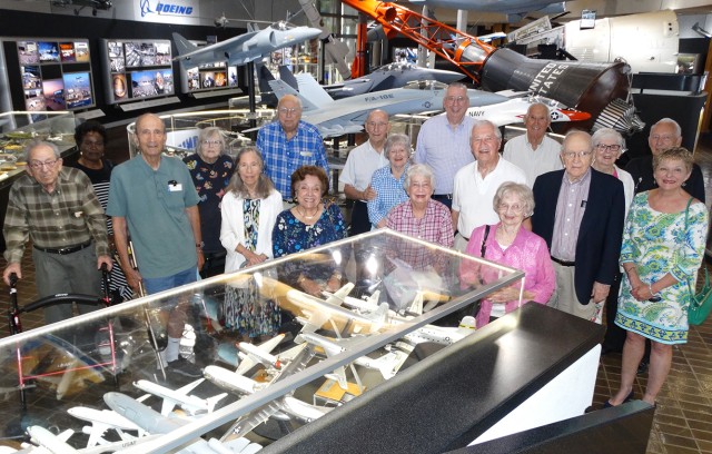 Gatesworth residents at Boeing's Prologue Room