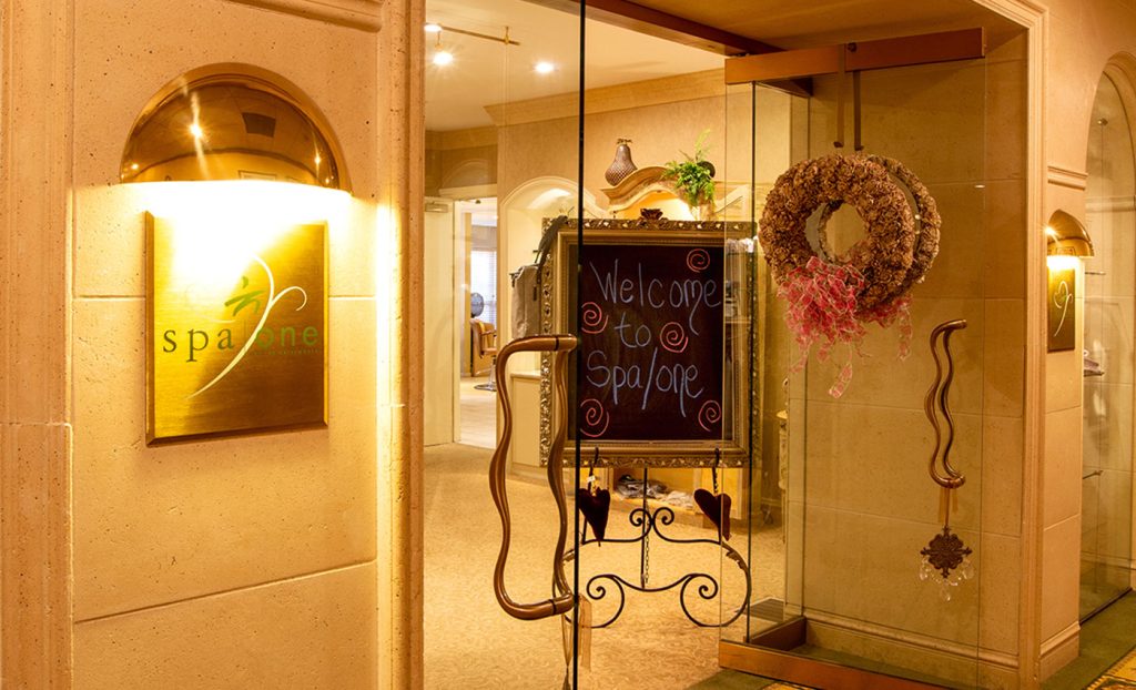 The Gatesworth entrance to Spa One.